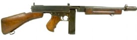 Post Sample Thompson M1928 Machinegun 