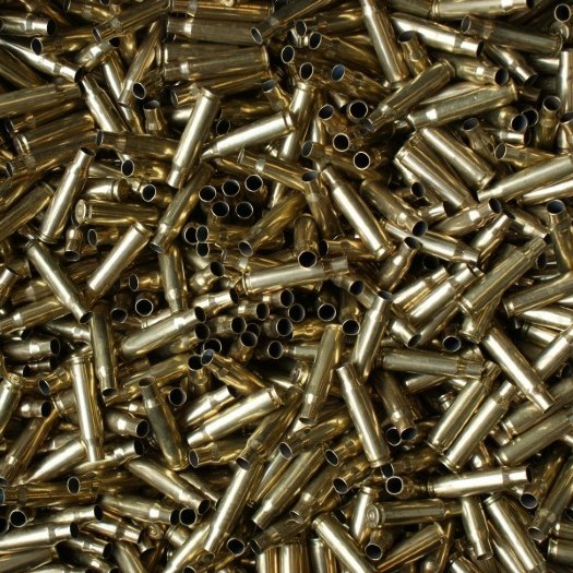 500 once-fired .308 cases