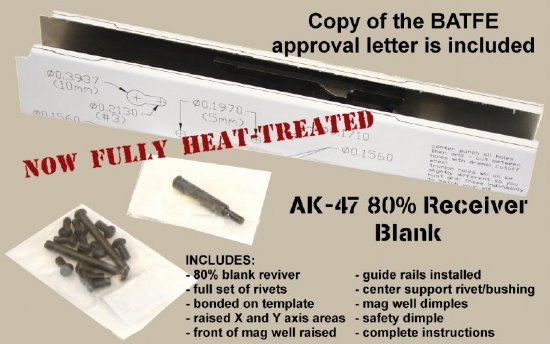 AK47 80% Blank Receiver