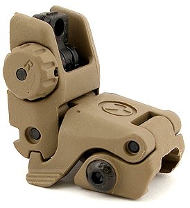 Magpul Rear MBUS Sight: Foliage Green