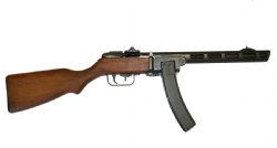 Post Sample PPSh-41 Machinegun