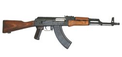 Post Sample AK47 Machinegun 