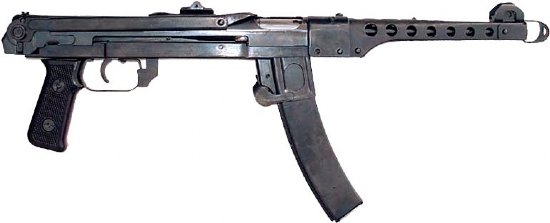 Post Sample PPS43 Machinegun